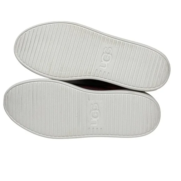 Ugg Womens Scape Trainer 1138810 Pink Leather Lace Up Activewear Sneaker 8 NEW - Picture 7 of 12